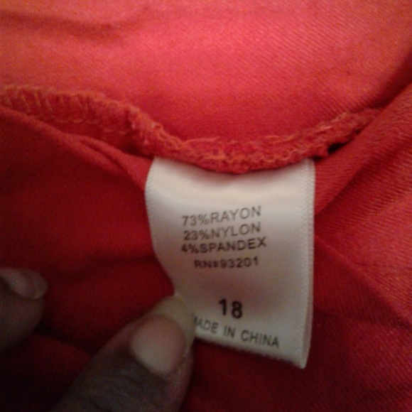 Red  Pants - Picture 5 of 5